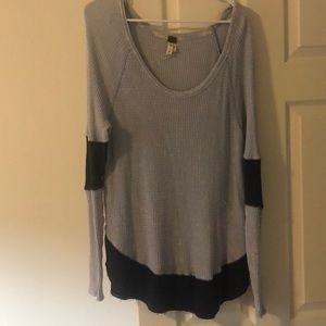 Free people waffle top